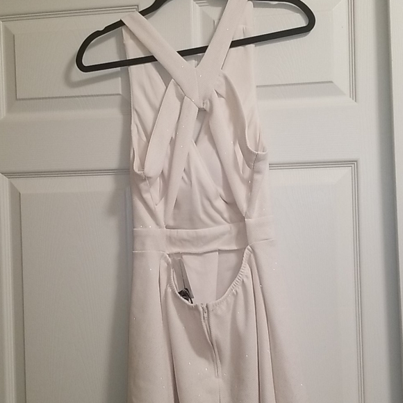 Speechless Surplice Box Pleat Skater Dress - Picture 7 of 9